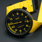 Load image into Gallery viewer, Rallynetics Yellow Automotive Tachometer Race Watch
